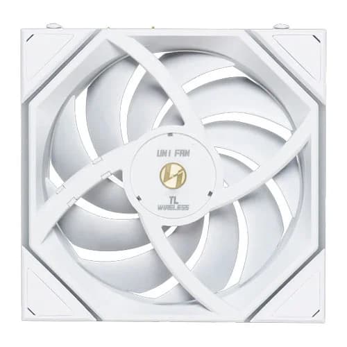 Lian Li UNI Fan TL Wireless ARGB 120mm Reverse Blade White Cabinet Fan, Triple Pack
